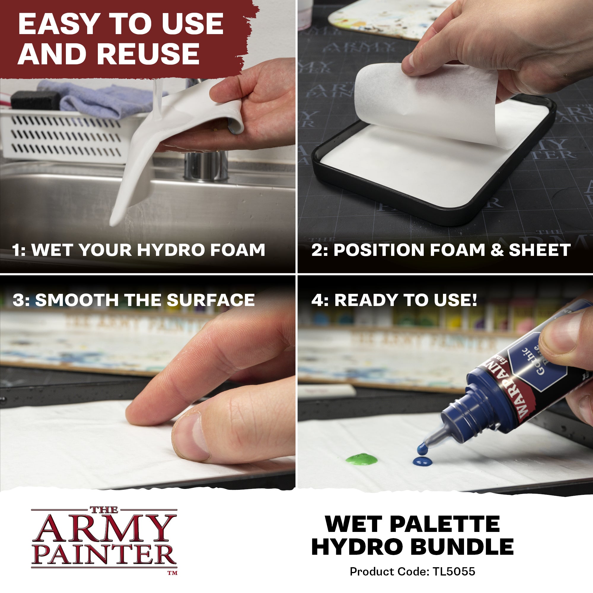 Wet Palette Hydro Bundle