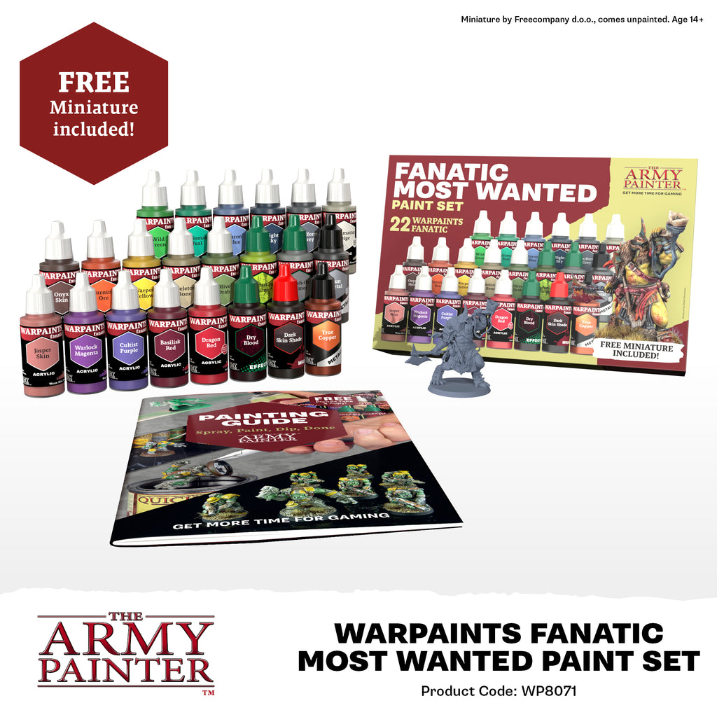 Warpaints Fanatic: Most Wanted Paint Set
