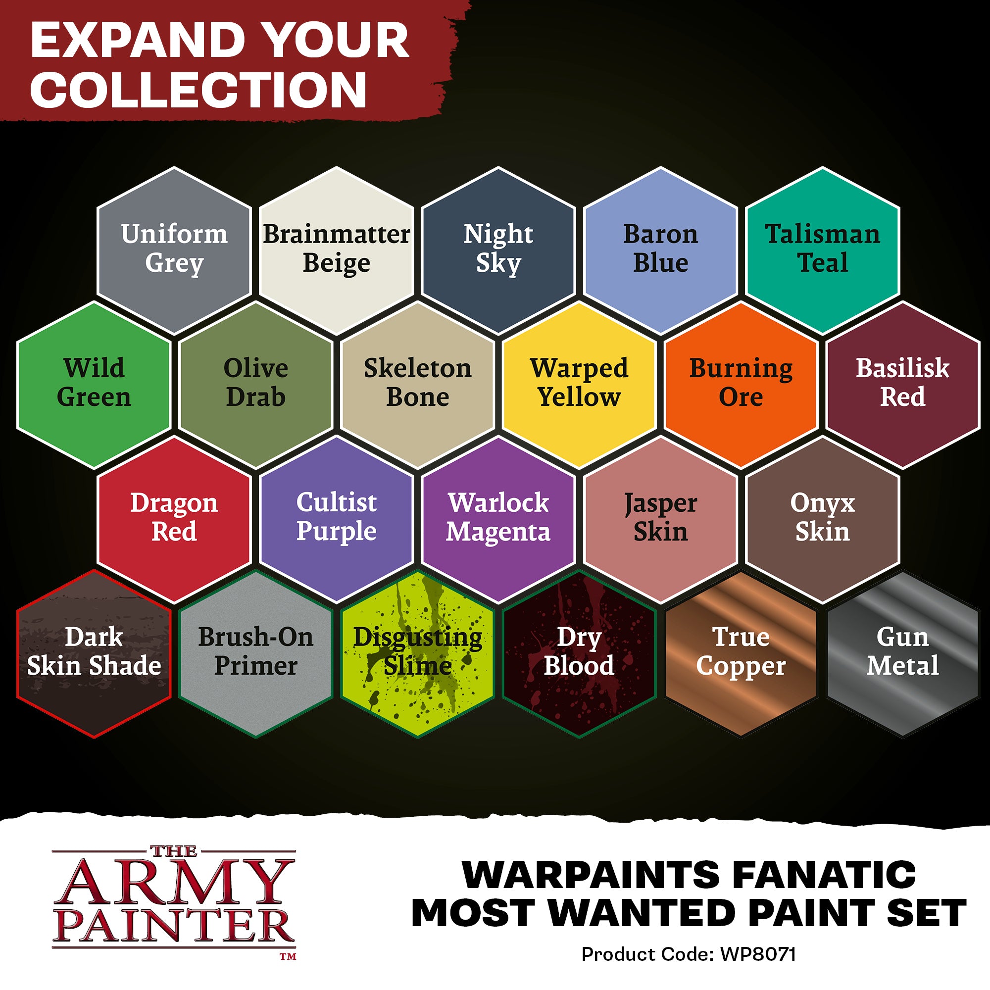 Warpaints Fanatic: Most Wanted Paint Set